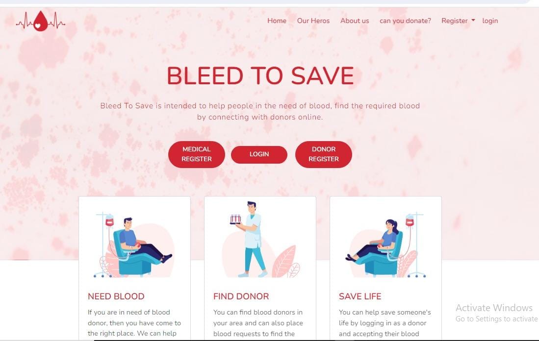 Blood Donation System